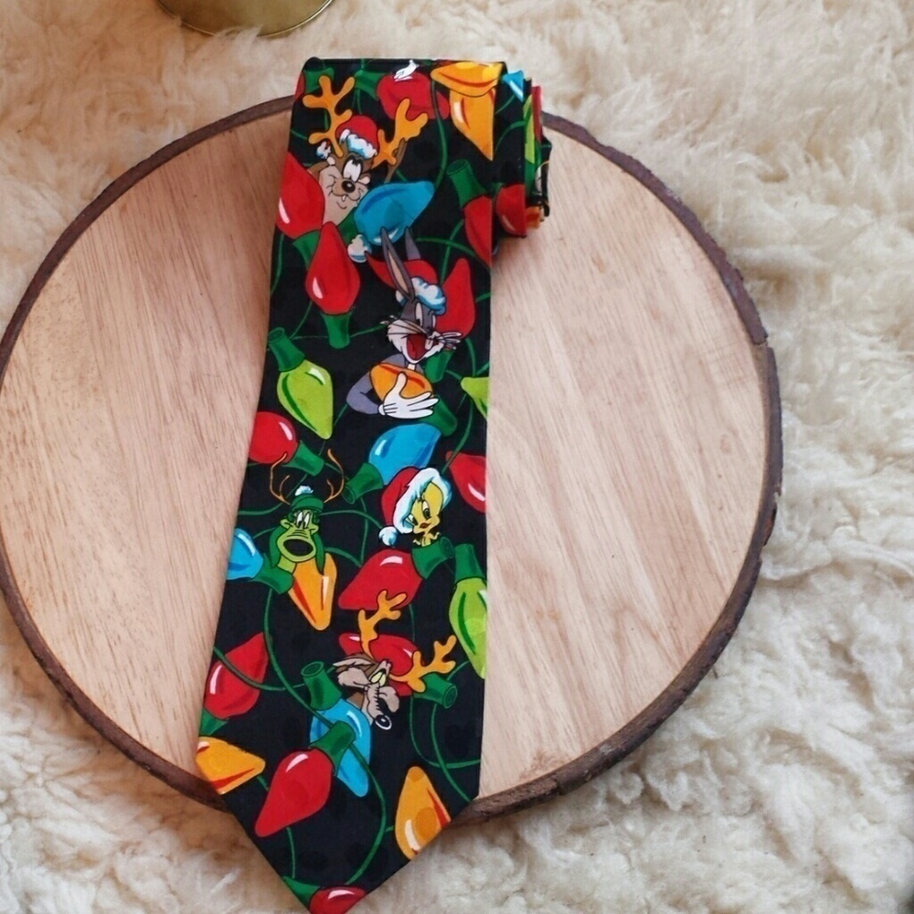 characters Christmas spirit tie - Picture 2 of 5